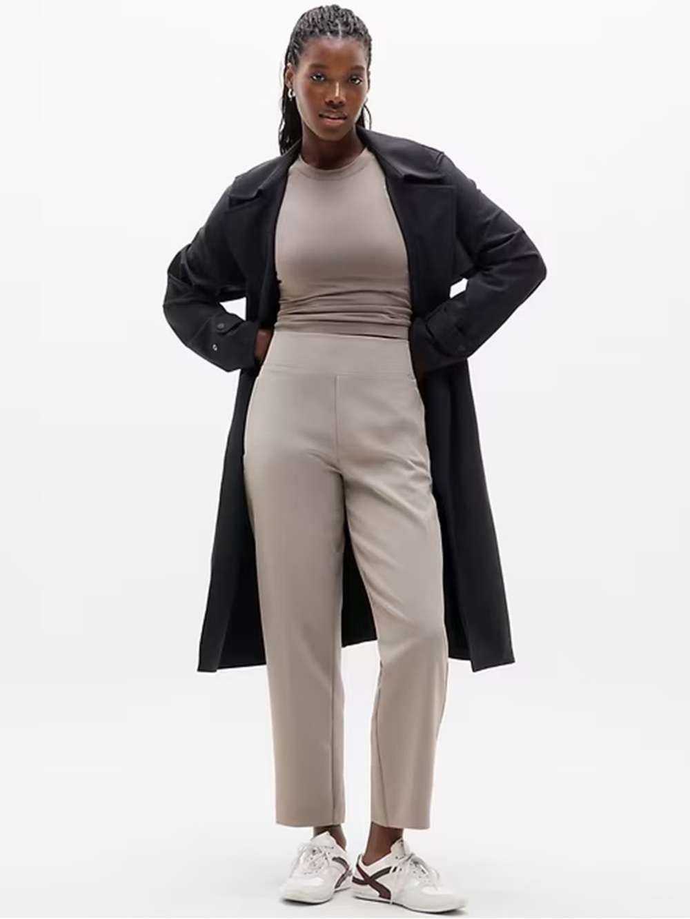 NWT - Athleta - Endless Pant - Light Beige